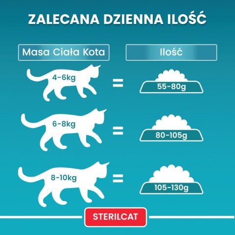 Purina One Cat Sterilcat Karma Z Wołowiną Dla Kota 800g PURINA ONE