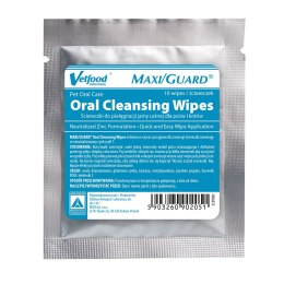 VETFOOD Maxi/Guard Oral Cleansing Wipes 10szt Vetfood