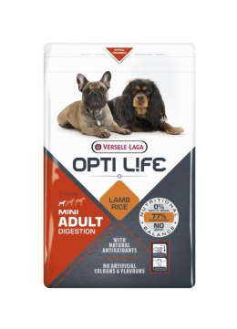 Versele-Laga Opti Life Adult Digestion Mini Z Jagnięcina I Ryżem 2,5kg Versele-Laga