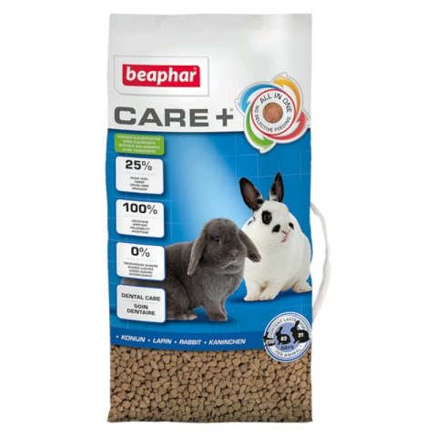 BEAPHAR Care+ Rabbit Karma Super Premium Dla Królików 1,5kg BEAPHAR