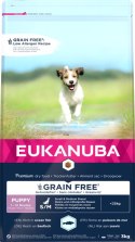 Eukanuba Puppy&Junior Small/Medium Grain Free Łosoś 3kg Eukanuba