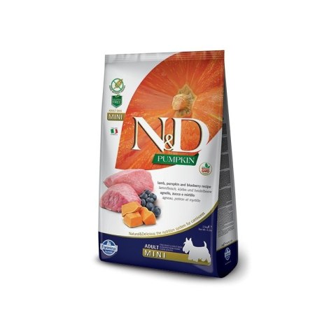 Farmina N&D Pumpkin Grain Free Canine Adult Mini Lamb&Blueberry 7kg Farmina