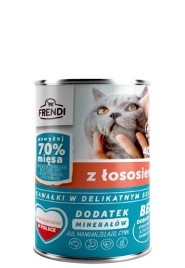 Frendi Kawałki W Delikatnym Sosie Z Łososiem 400g Frendi