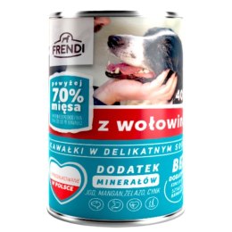 Frendi Kawałki W Delikatnym Sosie Z Wołowiną 400g Frendi