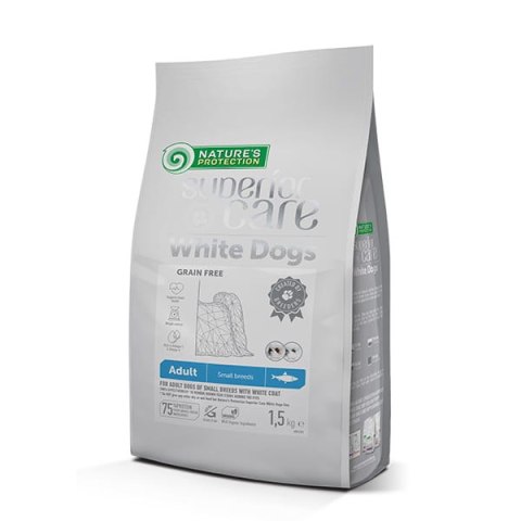Nature's Protection Superior Care Grain Free Adult Small Breeds Herring 1,5kg Nature's Protection