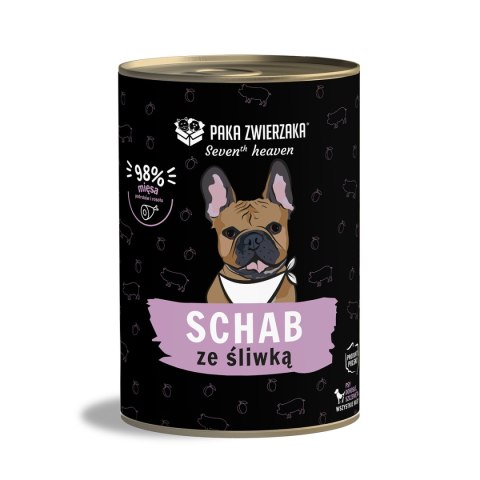 Paka Zwierzaka Seventh Heaven Schab Ze Śliwką 400g Paka Zwierzaka