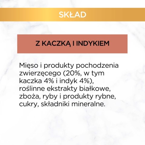 Purina Gourmet Gold kaczka/indyk w sosie 85g Gourmet