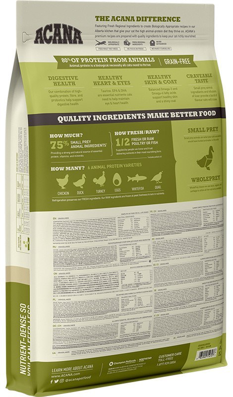 Acana Grasslands Cat 4,5kg Acana
