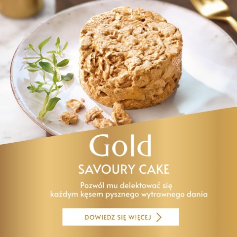 Purina Gourmet Gold Savoury Cake z kurczakiem i marchewką 85g Gourmet