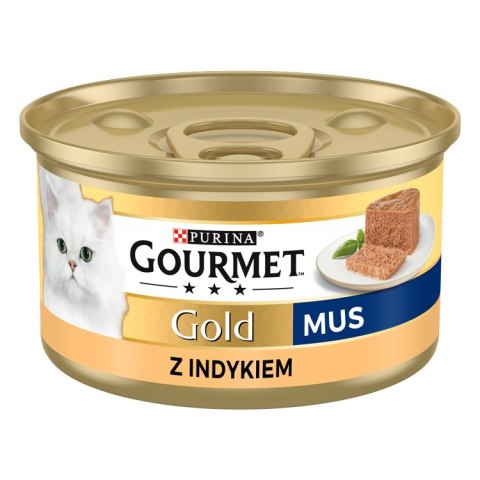 Purina Gourmet Gold mus z indykiem 85g Gourmet