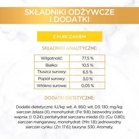 Purina Gourmet Gold mus z kurczakiem 85g Gourmet