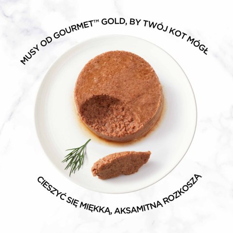 Purina Gourmet Gold mus z tuńczykiem 85g Gourmet