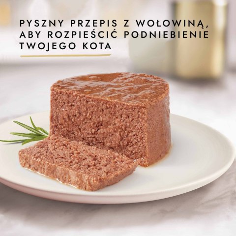 Purina Gourmet Gold mus z wołowiną 85g Gourmet