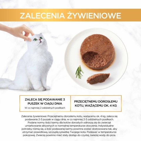 Purina Gourmet Gold mus z wołowiną 85g Gourmet