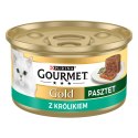 Purina Gourmet Gold pasztet z królikiem 85g Gourmet