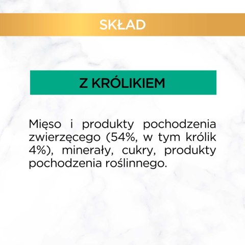 Purina Gourmet Gold pasztet z królikiem 85g Gourmet