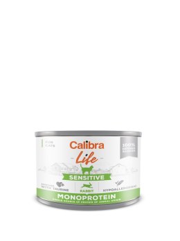 Calibra Cat Life Sensitive Karma Dla Kota Z Królikiem 200g Calibra