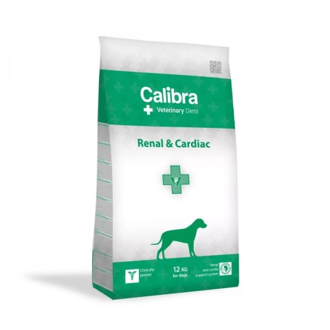 Calibra Veterinary Diets Dog Renal Cardiac Dla Psa Z Kurczakiem 12kg Calibra