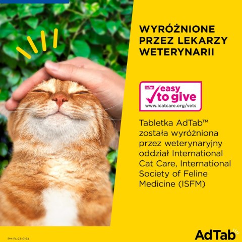 Elanco AdTab Tabletka Na Pchły I Kleszcze Dla Kotów 2-8kg 48mg Elanco