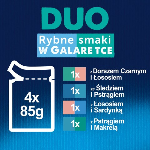 Felix Duo Rybne Smaki W Galaretce 4x85g Felix