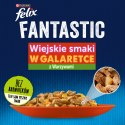 Felix Fantastic W Galaretce Z Kurczakiem I Wołowiną 4x85g Felix