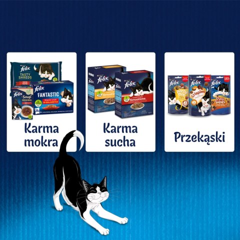 Felix Rybne Smaki W Galaretce Z Łososiem I Gładzicą 4x85g Felix