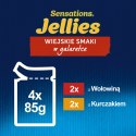 Felix Sensations Jellies Karma Dla Kota Wiejskie Smaki W Galaretce 4x85g Felix