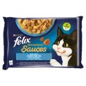 Felix Sensations Sauces Karma Dla Kota Smaki Rybne W Sosie 4x85g Felix