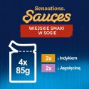 Felix Sensations Sauces Karma Dla Kota Wiejskie Smaki W Sosie 4x85g Felix