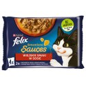 Felix Sensations Sauces Karma Dla Kota Wiejskie Smaki W Sosie 4x85g Felix