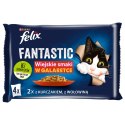 Felix Wiejskie Smaki W Galaretce Z Wołowina I Kurczakiem 4x85g Felix