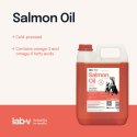 Lab-V Olej Z Łososia 100% Dla Psa I Kota W Każdym Wieku 5000ml Tłoczony Na Zimno LAB-V