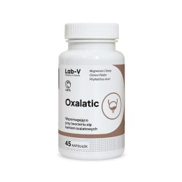Lab-v Oxalatic Wsparcie Dla Kotów Przy Tworzeniu Się Kamieni Oksalatowych 45 Kapsułek LAB-V