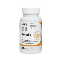 Lab-v Renalis Wsparcie Przy Przewlekłej Niewydolności Nerek Dla Psów I Kotów 45 Kapsułek LAB-V
