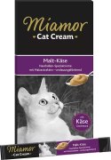 Miamor Pasta Malt Cream z serem 6x15g MIAMOR