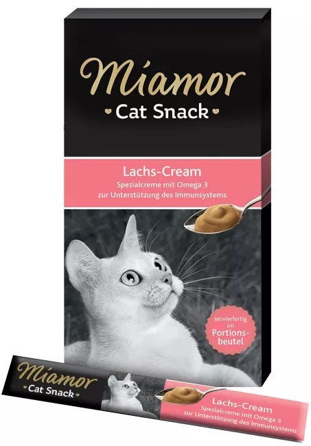 Miamor Pasta z łososiem 6x15g MIAMOR