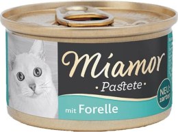 Miamor Pastete pstrąg 85g puszka MIAMOR