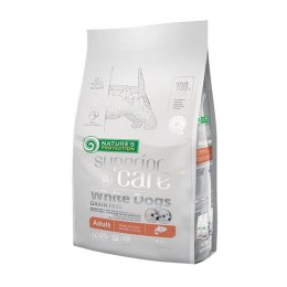 Natures Protection Superior Care White Dogs Grain Free Salmon Adult Small Breeds Karma Dla Psa 1.5kg Nature's Protection