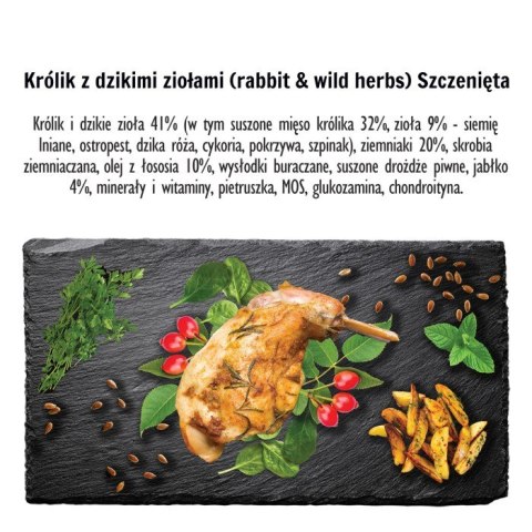 PAKA ZWIERZAKA Seven'th Heaven Królik i Dzikie Zioła "Puppy" 1,5kg Paka Zwierzaka