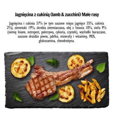 Paka Zwierzaka Karma sucha SH Jagnięcina z cukinią "S" 1,5kg Paka Zwierzaka