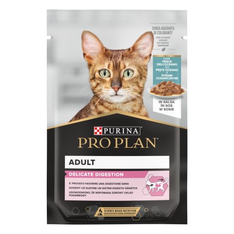 Pro Plan Delicate Digestion Karma Dla Kota Z Rybą Oceaniczną 85g Purina Pro Plan