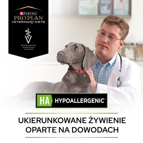 Pro Plan Veterinary Diets Ha Hypoallergenic Karma Dla Psa Mus 195g PRO PLAN Veterinary Diets