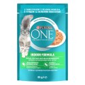 Purina One Indoor Formula Karma Dla Kota Z Tuńczykiem I Zieloną Fasolką 85g PURINA ONE