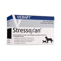 Vebiot Stressoxan Suplement Dla Psa 60 Tabletek Nutrifarm Sp. z o.o.