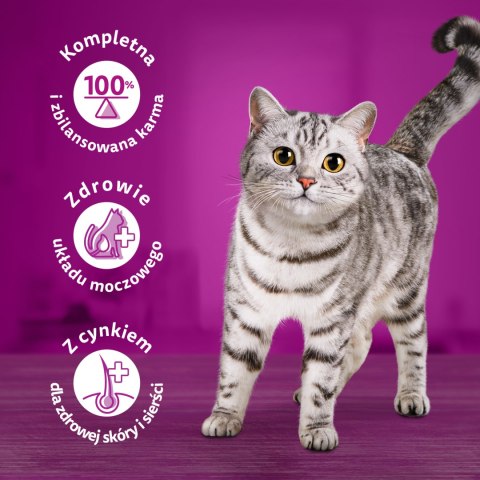 Whiskas Adult Saszetki 40 x 85g Drobiowe Frykasy Mokra Karma Whiskas