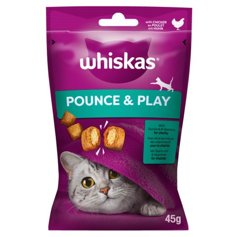 Whiskas Energia I Witalność Przysmak Dla Kota Z Kurczakiem 45g Whiskas