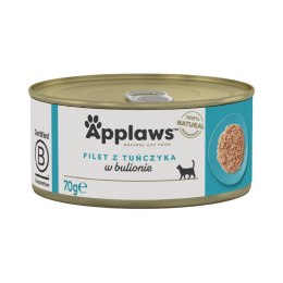 APPLAWS Tuna Fillet In Broth 70g Applaws