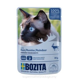 Bozita Kawałki W Galaretce Z Reniferem Dla Kota 85 g. Bozita