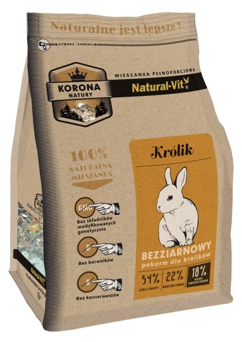 KORONA NATURY Natural-Vit Pokarm Dla Królika 750g Korona Natury