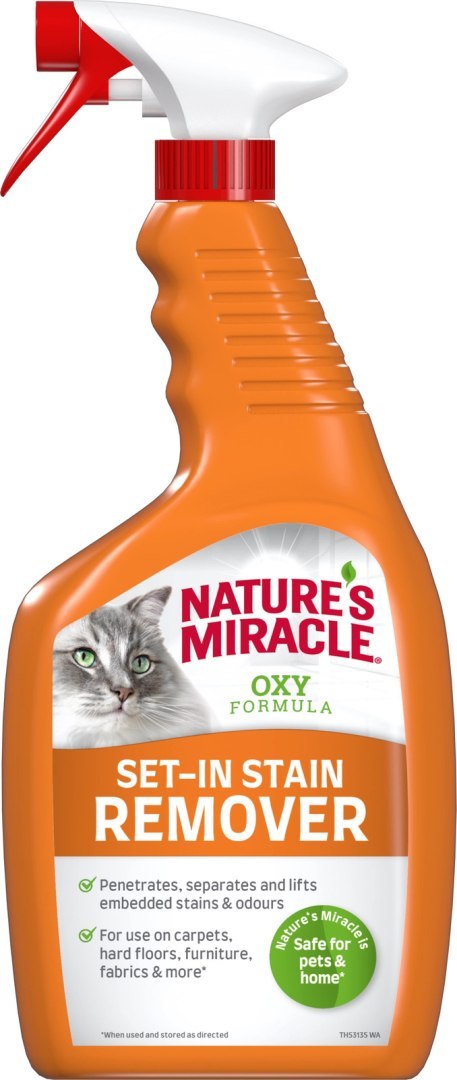 Nature's Miracle SET-IN OXY Stain & Odour Remover CAT 709 Ml Nature's Miracle